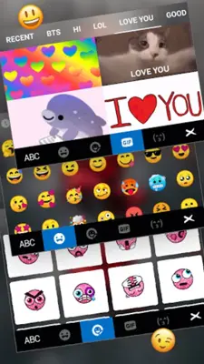 Burning Rose Keyboard Backgrou android App screenshot 1